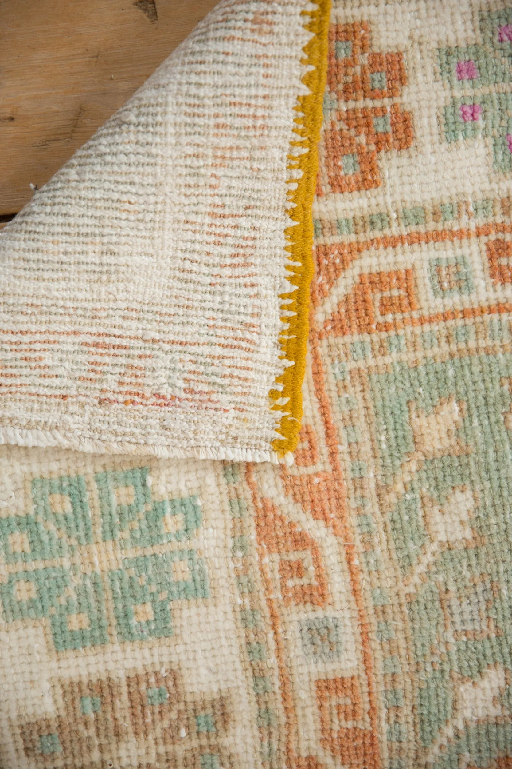 3x5 Vintage Distressed Oushak Rug