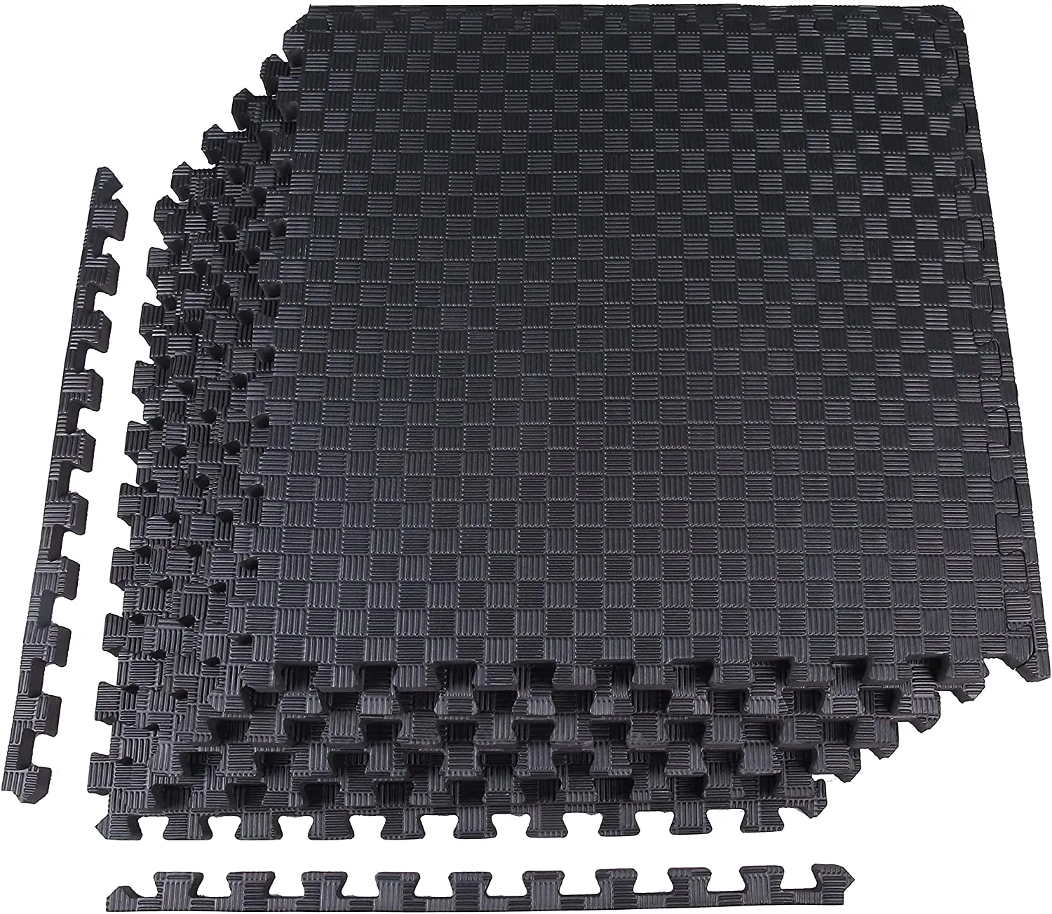 BalanceFrom Puzzle Exercise Mat with EVA Foam Interlocking Tiles