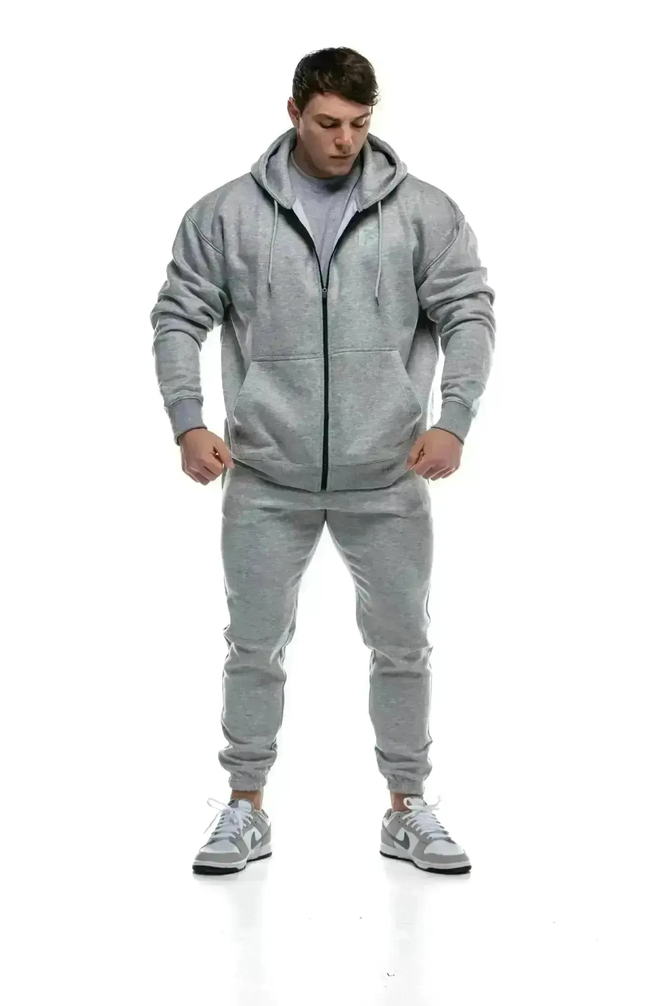 Clearance - Motion Oversized Zipper Hoody