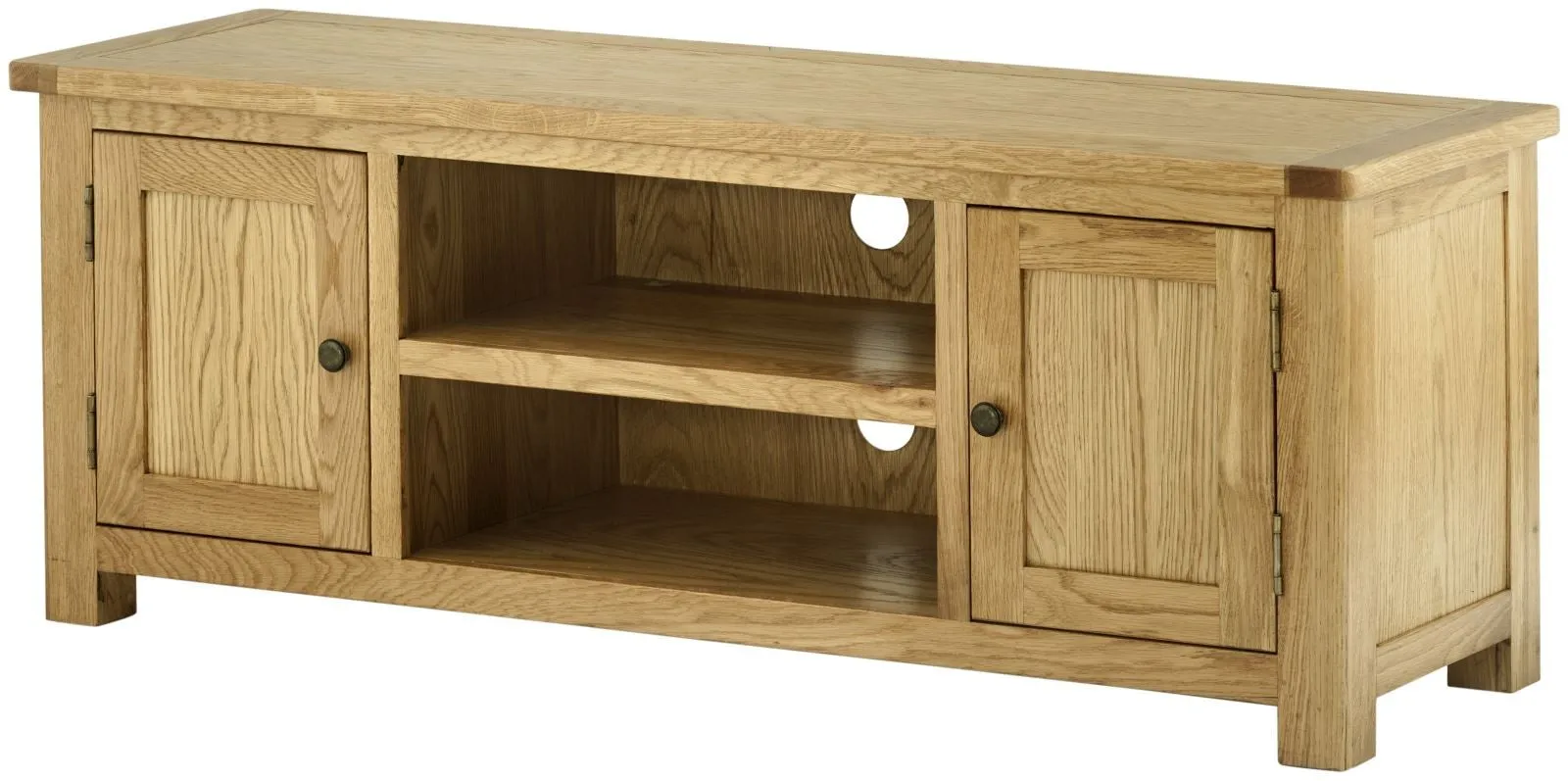Cottage Low TV Unit Oak