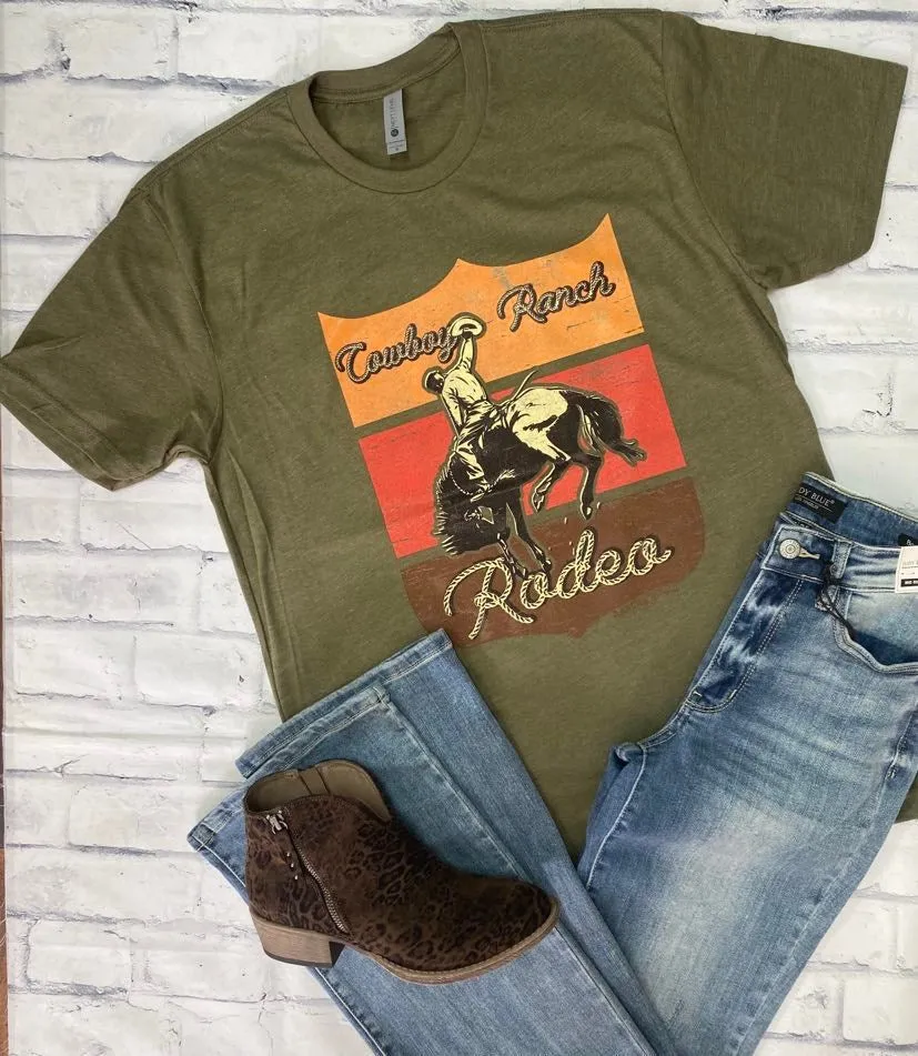 Cowboy Ranch Rodeo Back Number