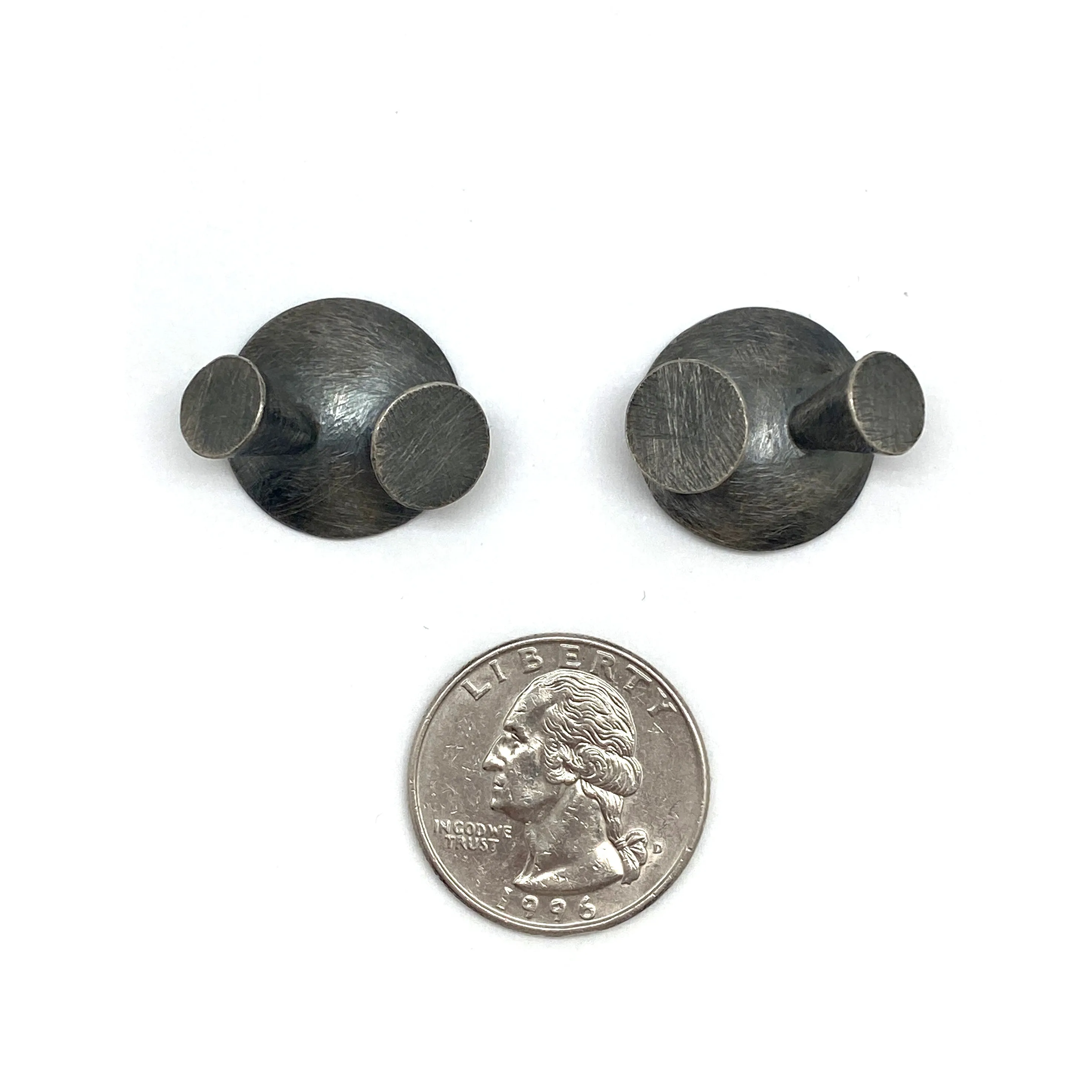 Geometric Silver Studs