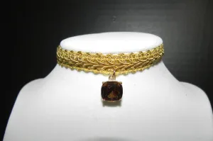 Lace Up Choker