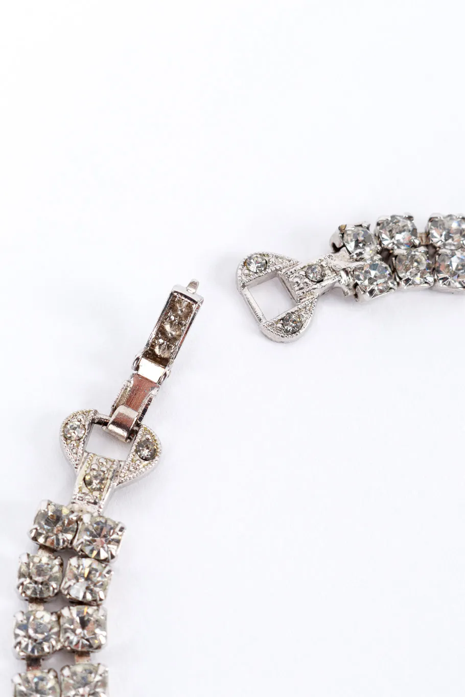 Rhinestone Bib Collar Necklace I