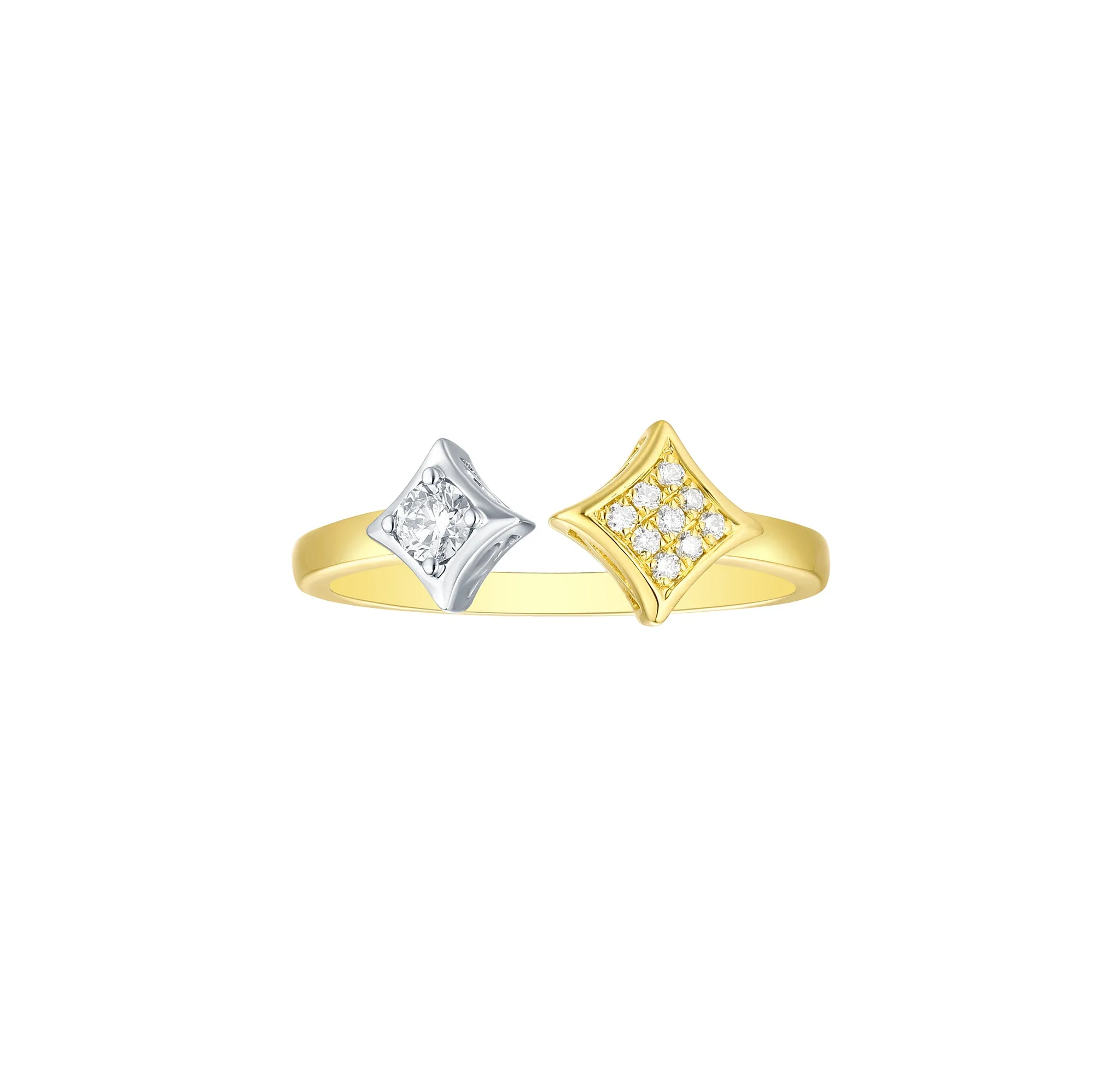 Sparkle 0.17ctw Lab Grown Diamond Ring <br> R-00608WHT