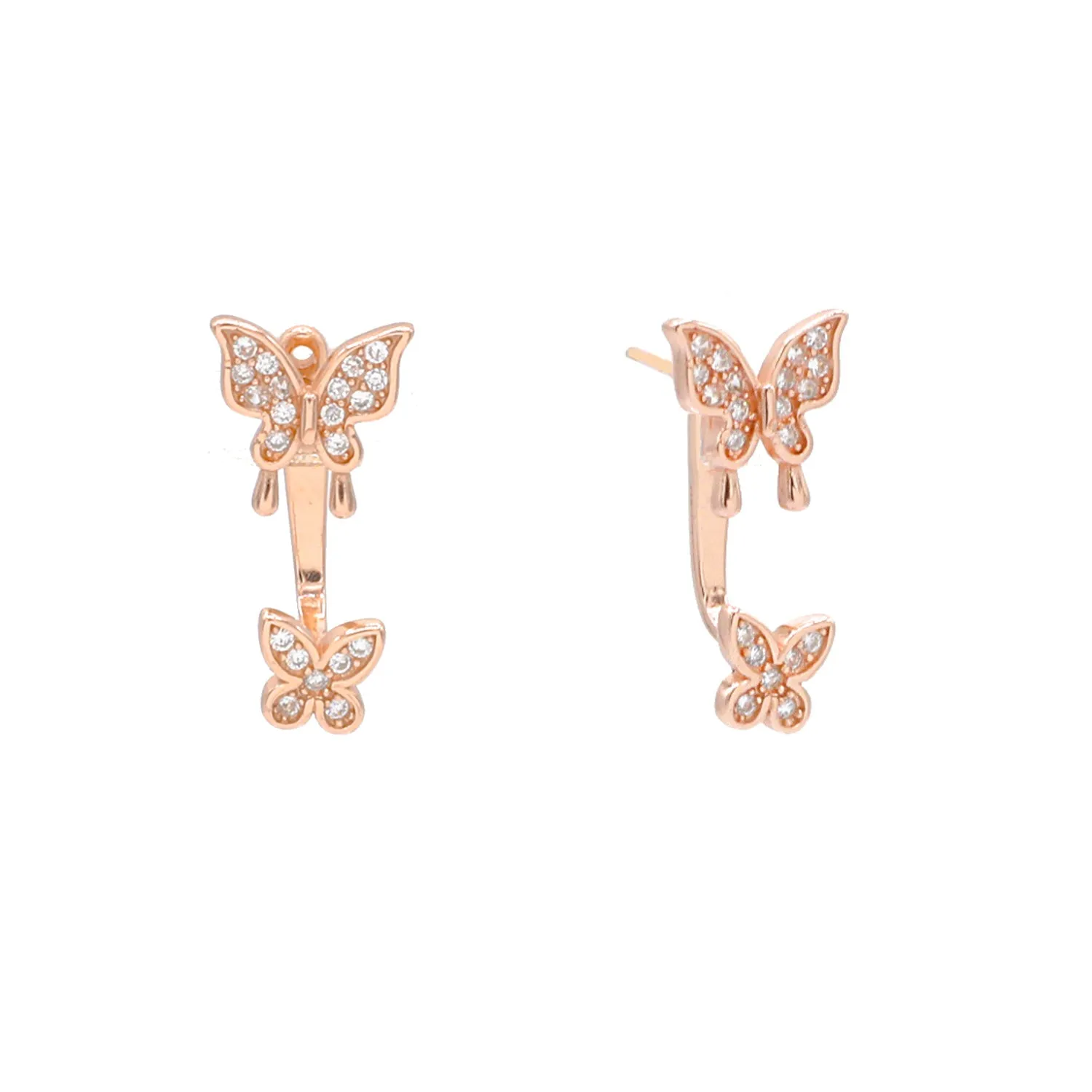 Sparkle Butterfly Earrings