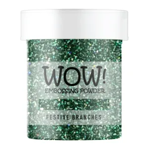 Stamps by Chloe WOW Embossing Glitter Festive Branches