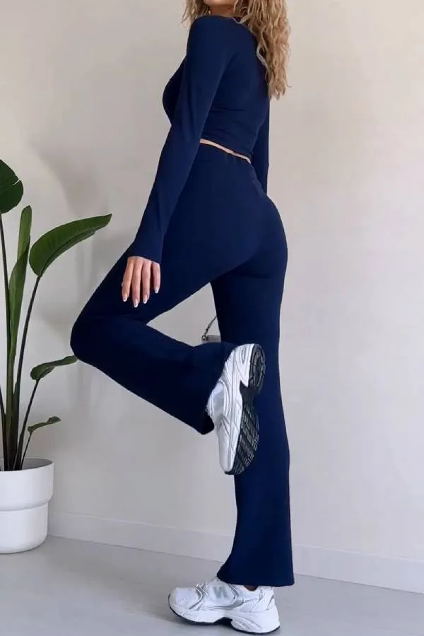 Stylish U-Neck Two-pieces Suit